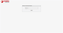Desktop Screenshot of mail.flemingeurope.com
